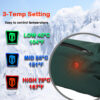 3 TEMP SETTING HEATED HAND WARMER SPORT
