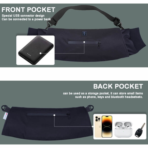 Waterproof Heated Hand Warmer with dual pocket