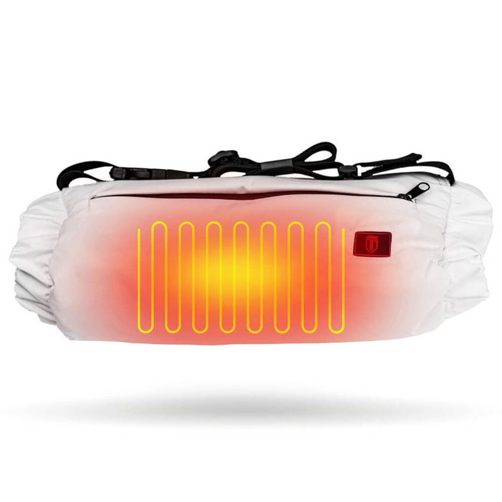 WHITE HEATED HAND WARMER SPORT