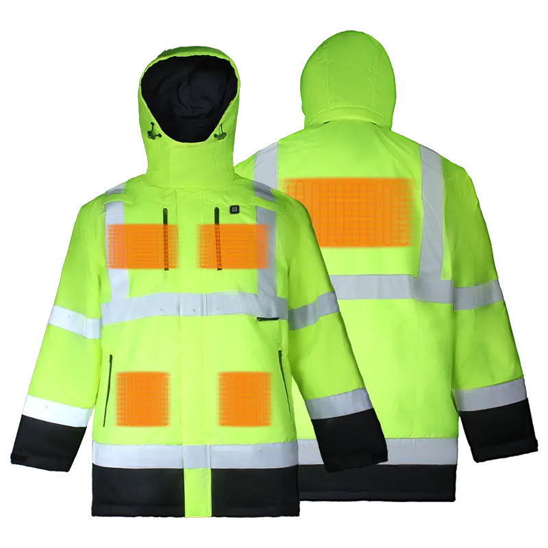 Reflective Heated Bamber Jacket