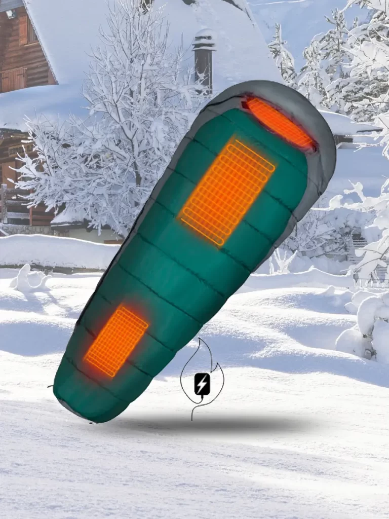 heated outdoor clothing sleeping bags