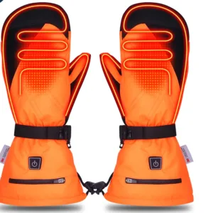WATERPROOF HEATED GLOVES HEATED MITTENS HEATED SKI GLOVES TGT-W1071S1