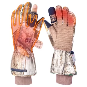 Built for the Hunt — Rechargeable Heated Camo Gloves | Waterproof | Touchscreen | 8-Hour BatteryTGT-3075