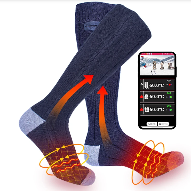 smart heated socks