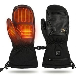 Smart Heated Gloves | 3-Setting Electric Warming Mittens for Winter Outdoor Use