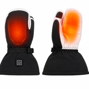 Heated Lobster Mittens – 3-Speed Rechargeable Waterproof Winter Gloves K-2774