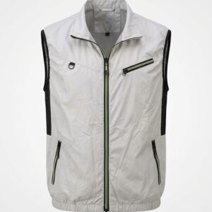 Air-Conditioned Cooling Vest | Symmetrical Dual Fans, Twist-Lock Detachable, Machine Washable for Summer Outdoor Labor