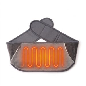 Electric Heating Belt | Fast-Heating Waist Wrap, Soft Plush Fabric, Adjustable Fit for Lower Back Warmth & Relief