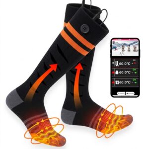 heated insoles for skiing