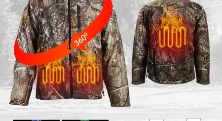 hunting heated winter clothing